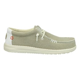 HEYDUDE Wally braided Off White